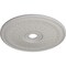 Ekena Millwork Oakleaf Ceiling Medallion (Fits Canopies up to 6 1/4"), 29 1/8"OD x 3 5/8"ID x 1"P, Ultra Pure White CM29OAUWF - alternate 3